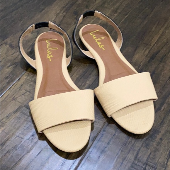 Lulus Shoes - Lulu’s Madora Toffee beige snake print